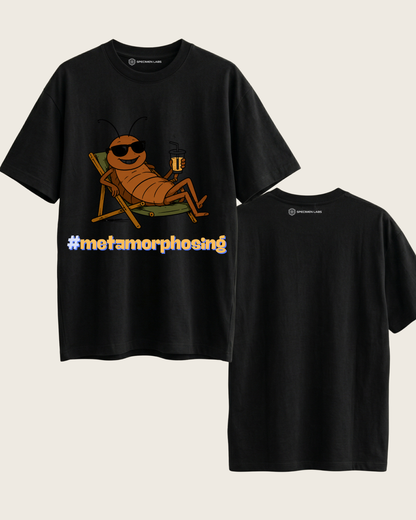 Cockroach Oversized Tshirt - #Metamorphosing