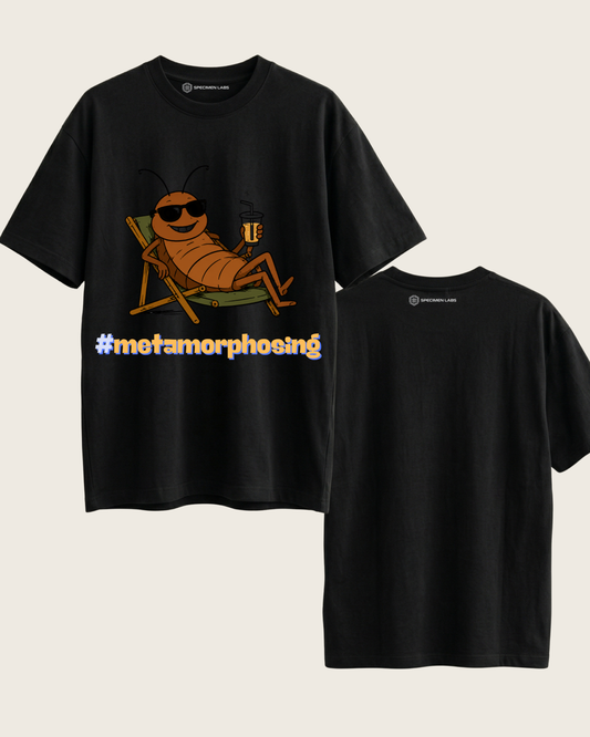 Cockroach Oversized Tshirt - #Metamorphosing