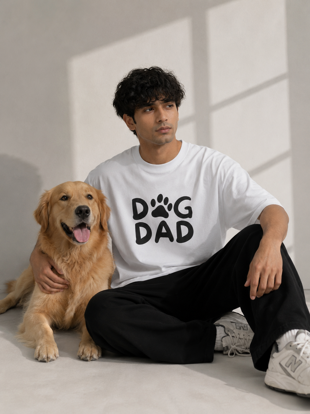 Dog Dad - White
