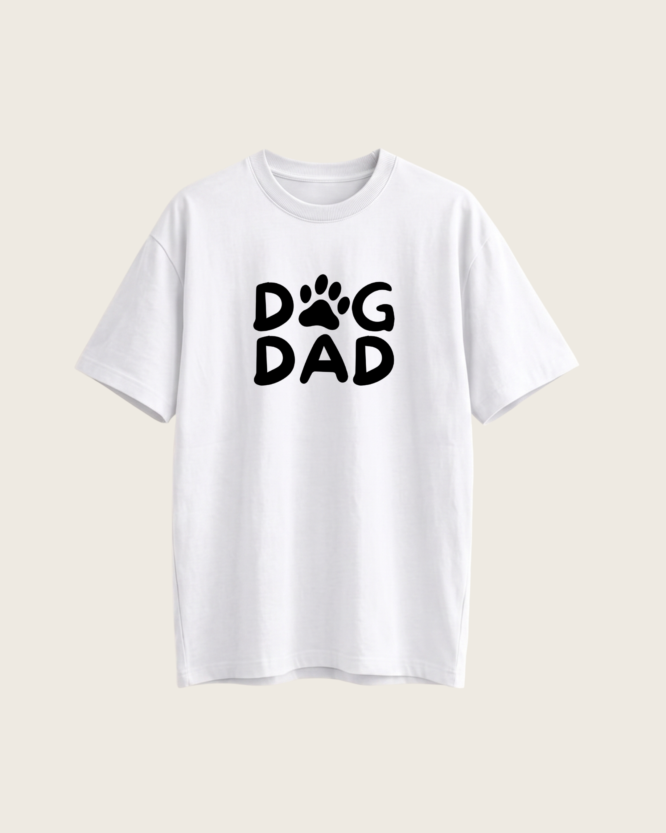 Dog Dad - White