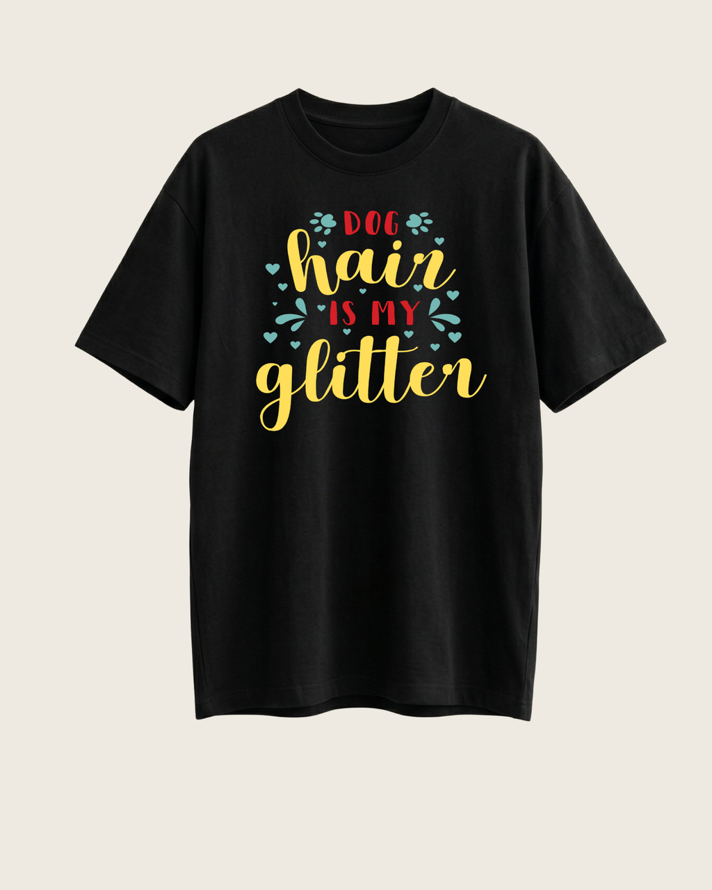 Dog Glitter - Black