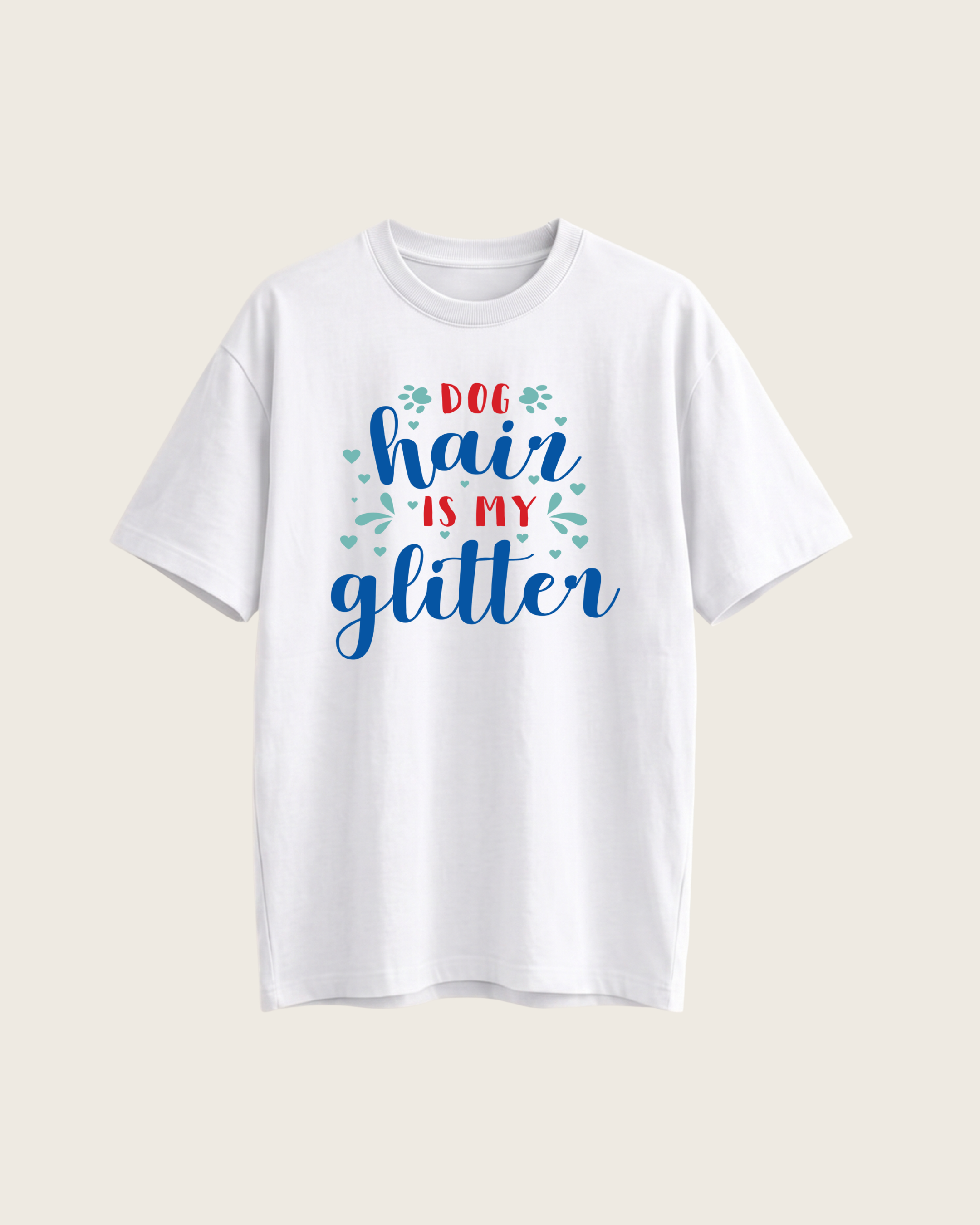 Dog Glitter - White