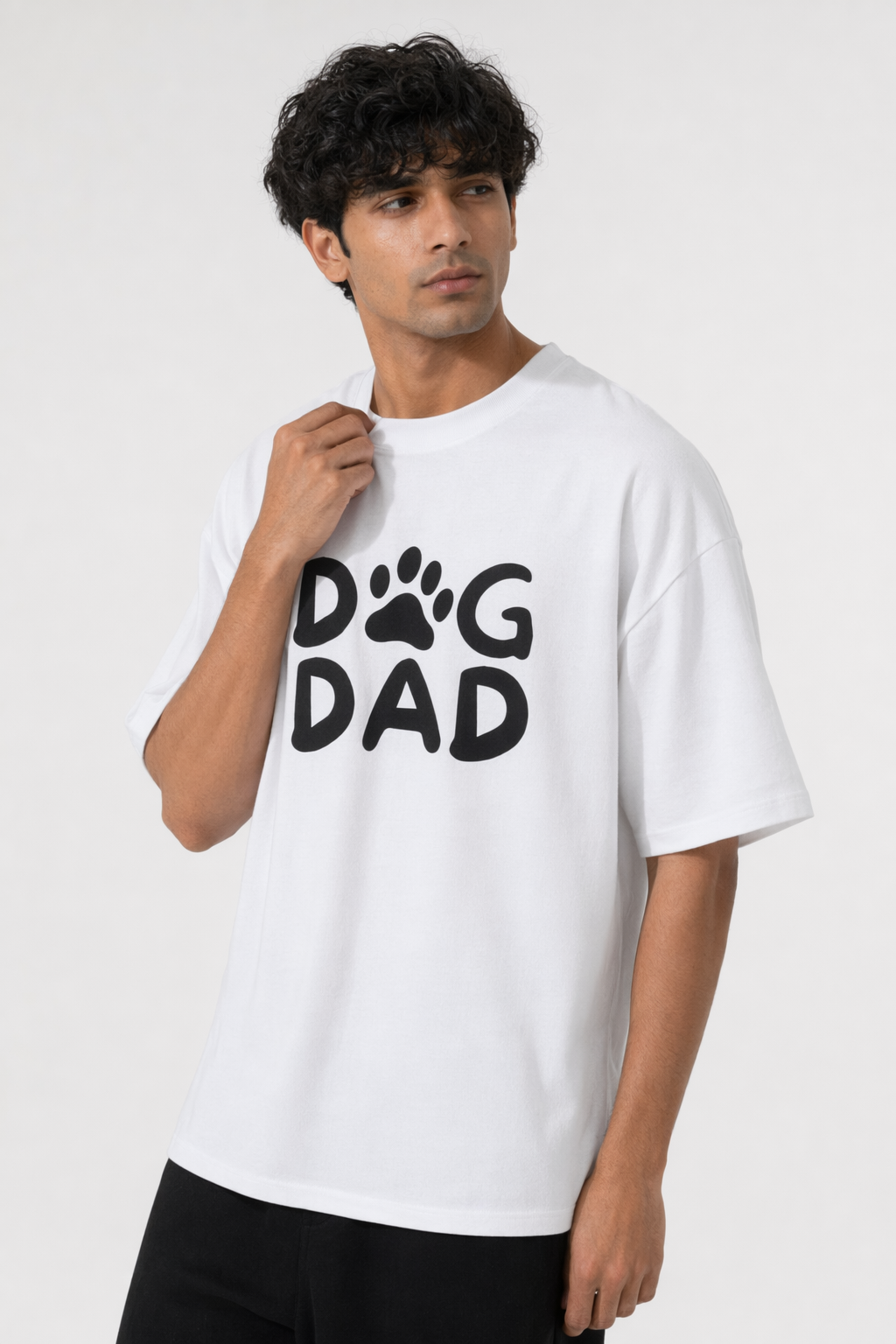 Dog Dad - White
