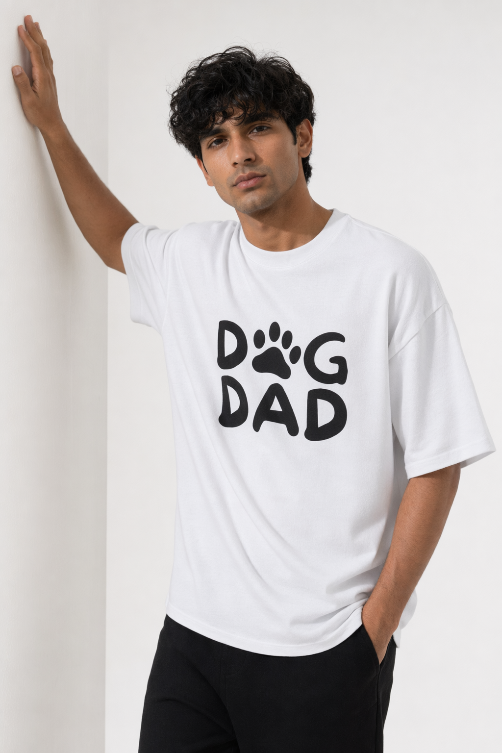 Dog Dad - White
