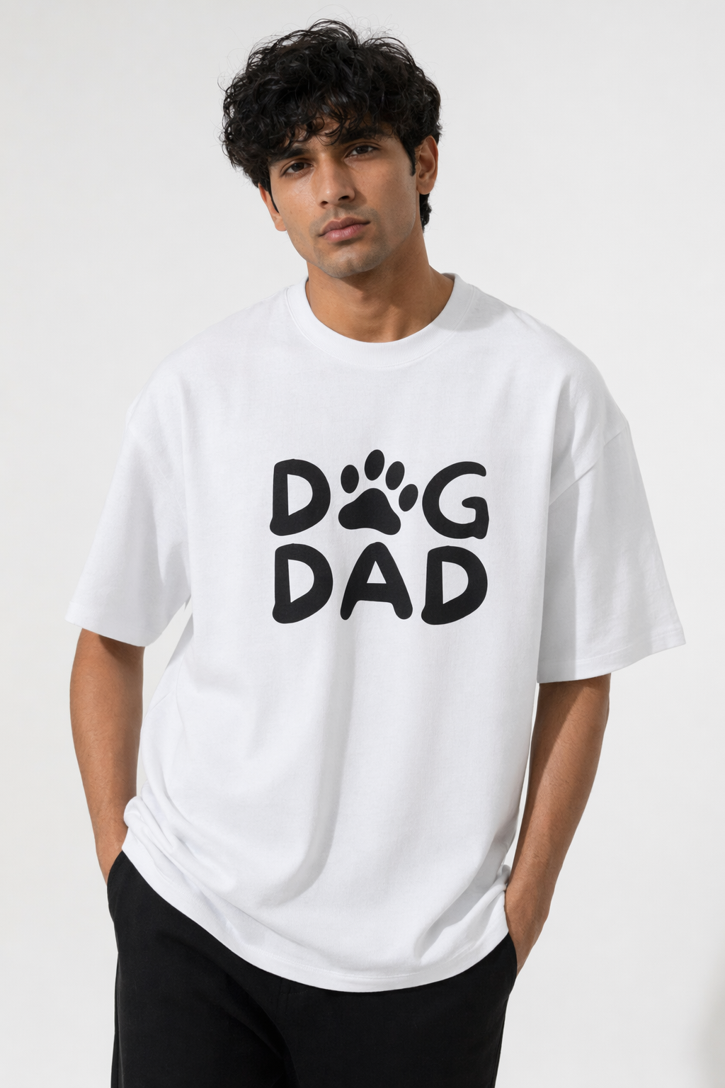 Dog Dad - White