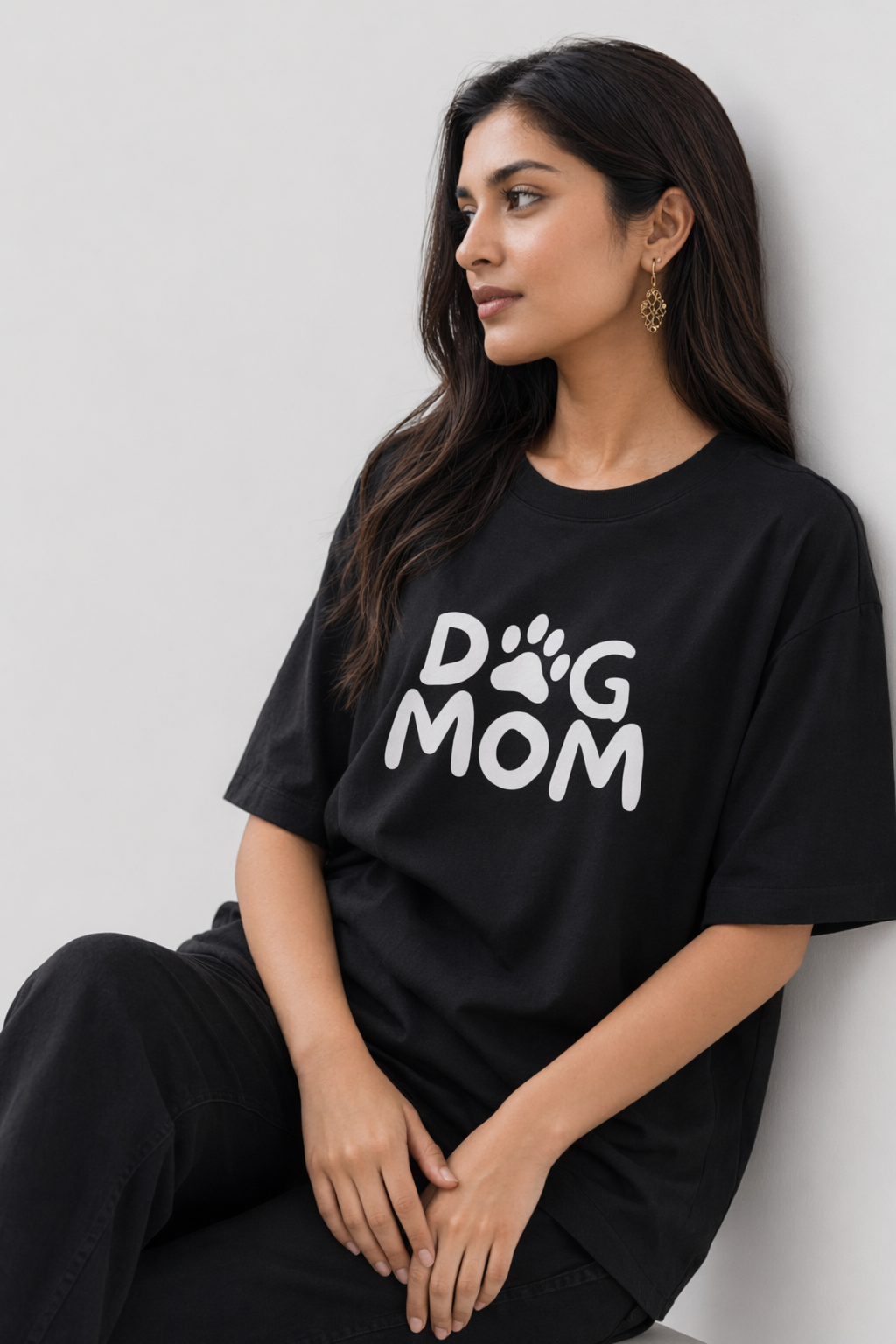 Dog Mom - Black