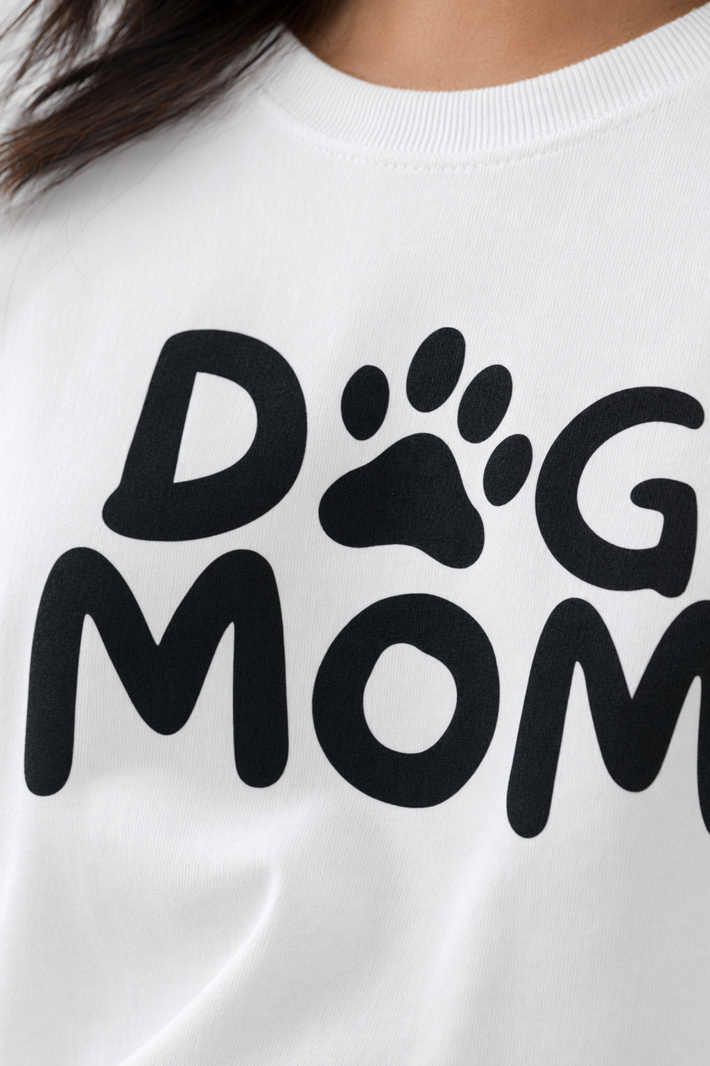 Dog Mom - White